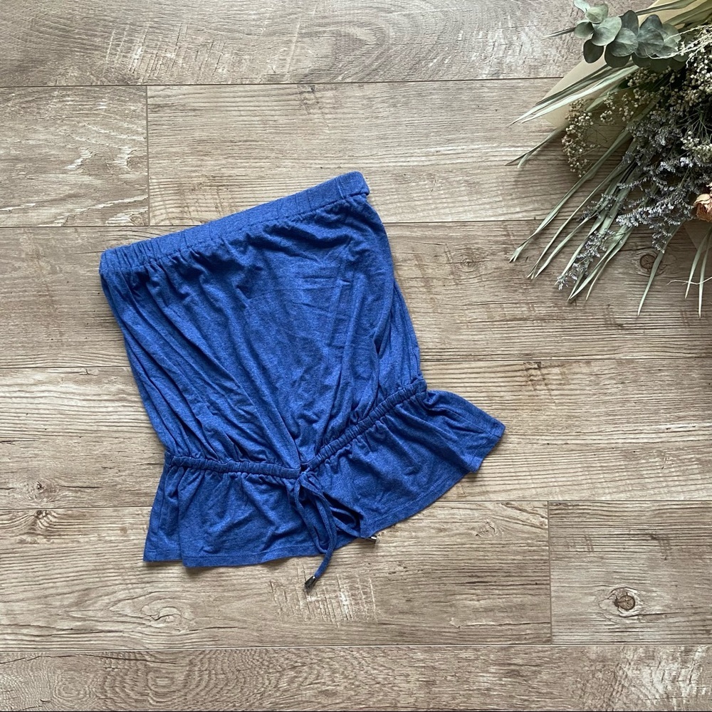 Banana Republic Strapless Cinched Waist Top size S